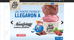 Desktop Screenshot of nevegelato.mx